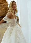 Belle Robe de Mariée Champêtre (Copie Avec taille)