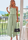 mariage champetre tenue champetre femme pantalon Green / M