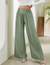 pantalon fluide bohème chic Gray green / S