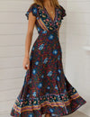 Robe bohème chic coloré