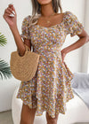 Robe Bohème pour Mariage Beige / S
