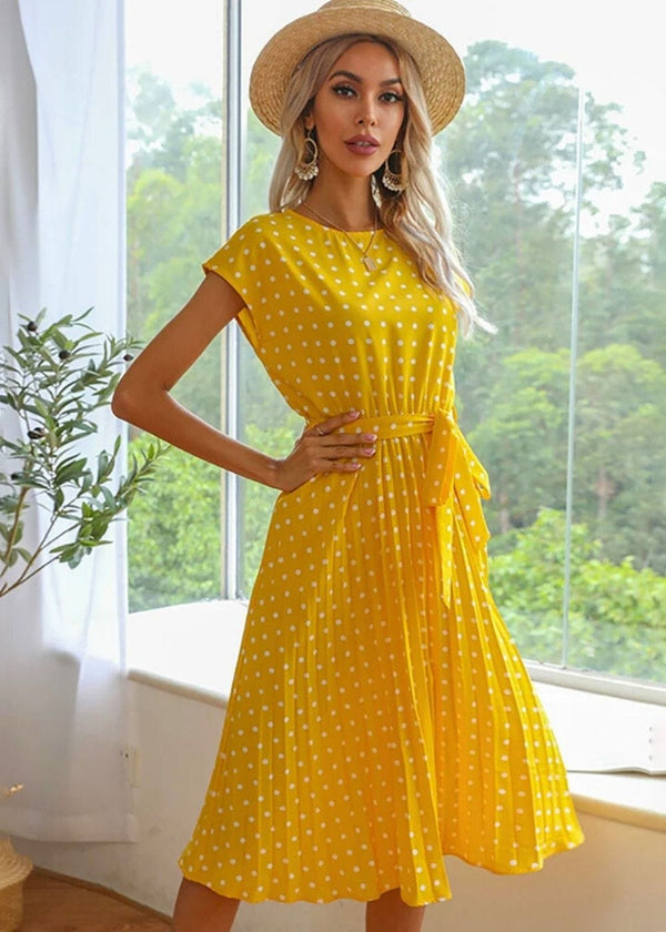Robe Champêtre Jaune Jaune / S