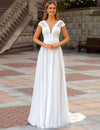 robe de mariée bohème chic pas cher Blanc / Sur Mesure