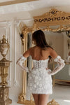 Robe de mariée bohème épaule nue