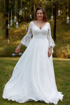 Robe de mariée Bohème femme ronde grande taille