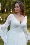 Robe de mariée Bohème femme ronde grande taille