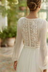 Robe de mariée bohème haute couture