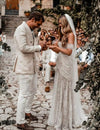 robe de mariée bohème hippie