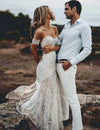 robe de mariée bohème hippie