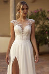 Robe de mariée bohème sans traine