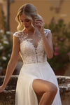 Robe de mariée bohème sans traine