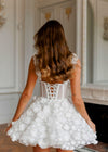 Robe de Mariée Champêtre Courte