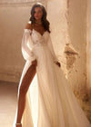 Robe de Mariée Chic et Champêtre Blanc / Sur mesure