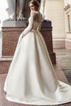 Robe de mariée civile bohème Blanc / Sur mesure