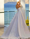 robe de mariée style boheme Blanc / Sur Mesure