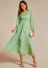 Robe Mariage Civil Champêtre Vert / 36
