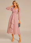 Robe Mariage Civil Champêtre Vieux Rose / 36
