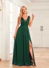 Robe Témoin Mariage Champêtre Vert / 4