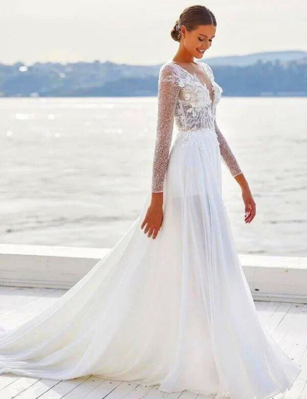 robes de mariée romantique boheme