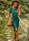 soiree champetre tenue XL / dark green