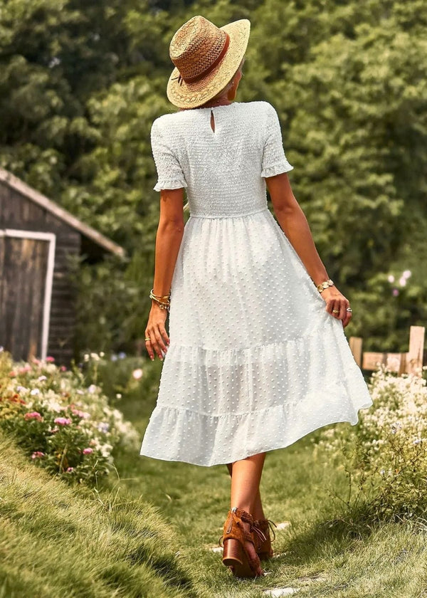 tenue bapteme champetre