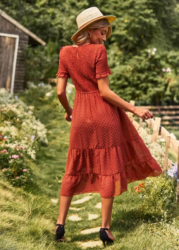 tenue bapteme champetre