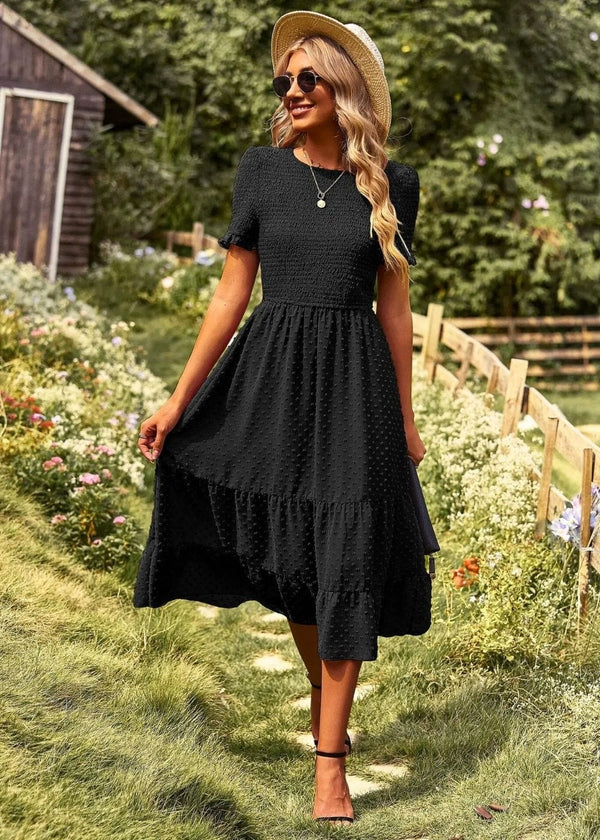 tenue bapteme champetre Black / S