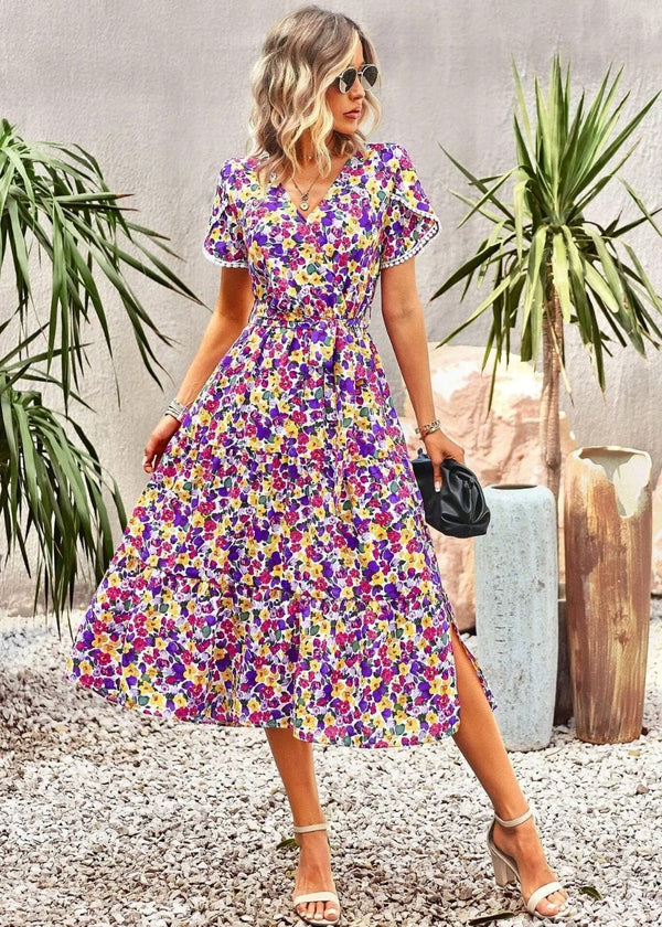 tenue chic et champetre PURPLE / S