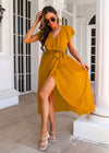 tenue demoiselle d'honneur champetre Yellow / S