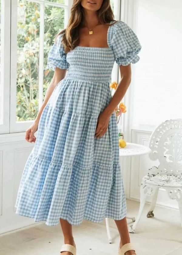 Tenue Guinguette Champêtre Bleu / S