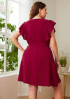 tenue mariage champetre femme ronde