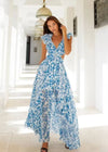 Tenue Mariage Thème Champêtre Bleu / S