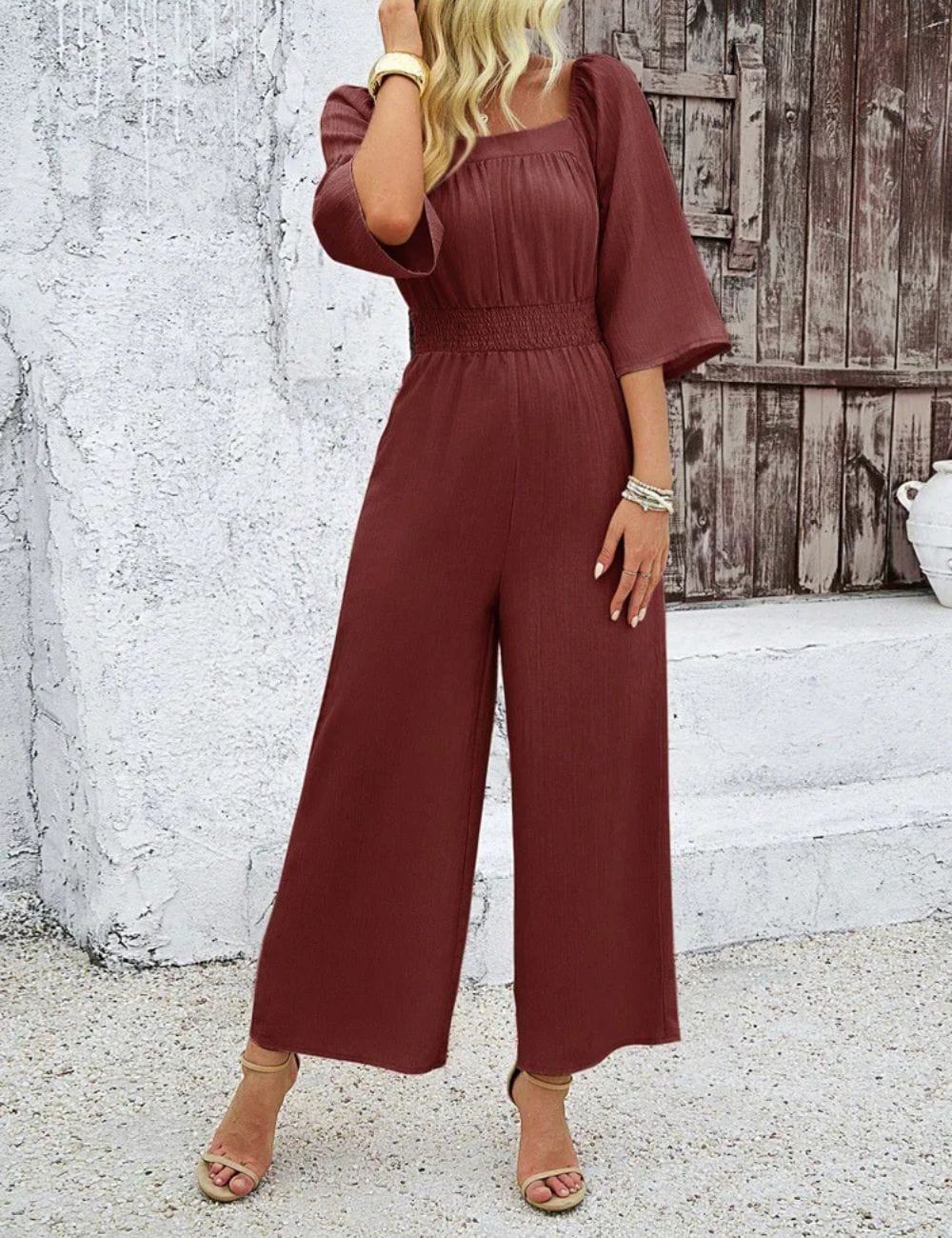 Combinaison Longue Femme Mariage Champêtre
