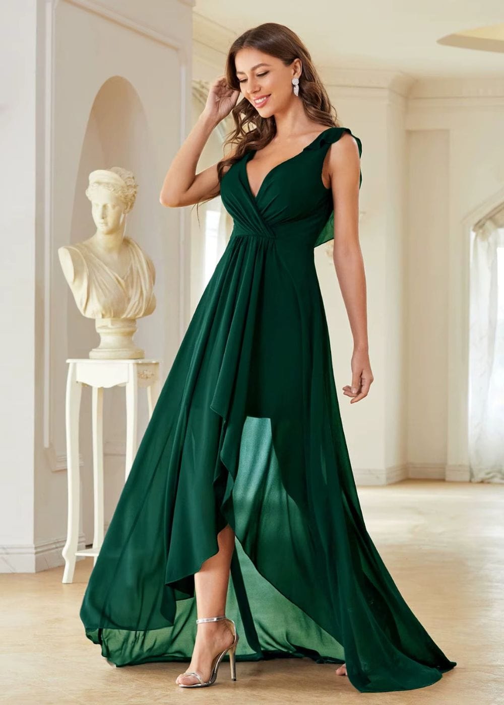 Robe Asymétrique Mariage Champêtre