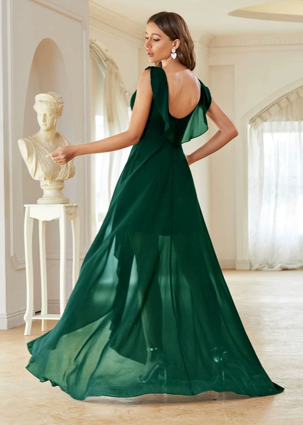 Robe Asymétrique Mariage Champêtre