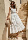 Robe Baptême Champêtre Femme Blanc / S