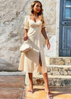 Robe Beige Mariage Champêtre Beige / S