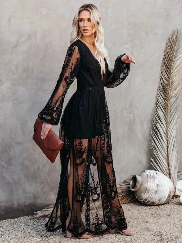 robe blanche bohème chic femme