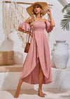 Robe Cérémonie Mariage Champêtre Rose pale / S