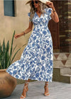 Robe Cérémonie Style Champêtre Bleu / S