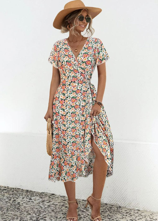 Robe Cérémonie Thème Champêtre Beige / S