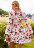 Robe Champêtre à Fleurs