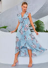 Robe Champêtre Bleu