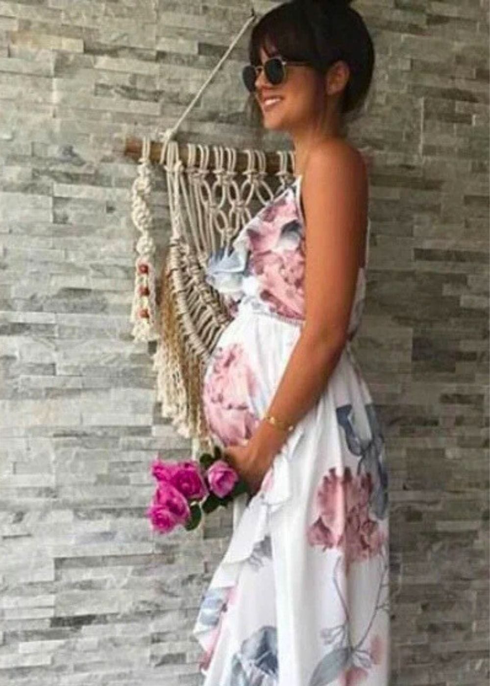 Robe Courte Robe Grossesse Temoin Mariage Robe Champêtre Femme