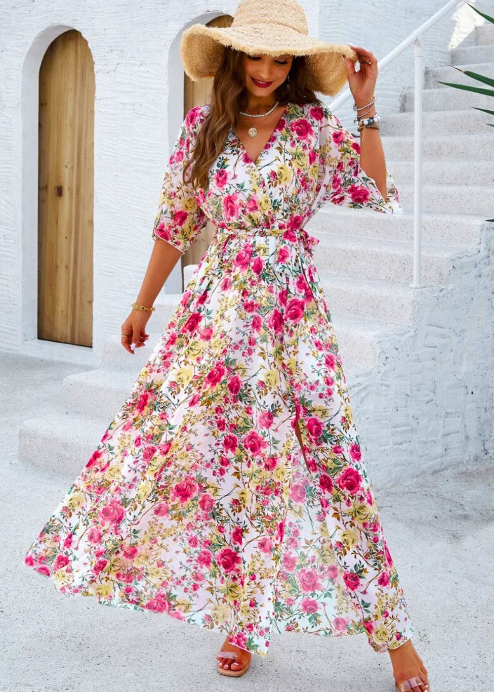 Robe champêtre Fleurie