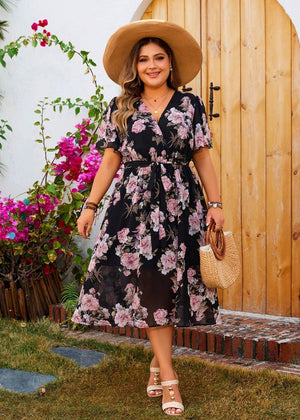 Robe Champetre Grande Taille
