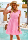 Robe Champêtre Rose