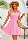 Robe Champêtre Rose Rose / S
