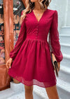 Robe Champêtre Rouge