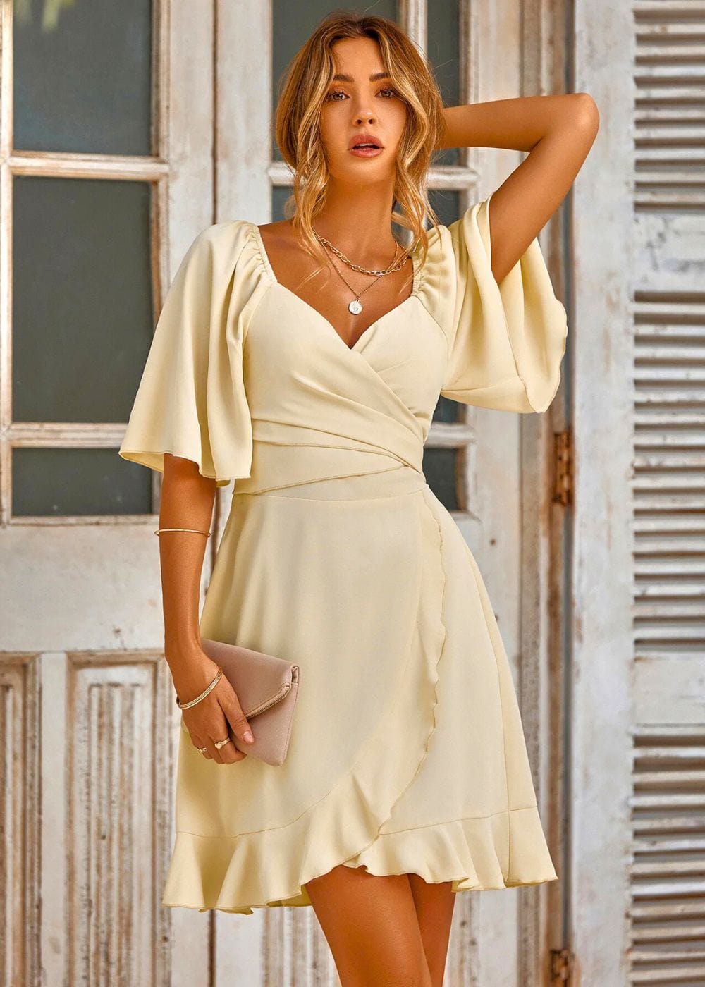 Robe Cocktail Champetre Chic